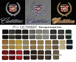 Lloyd Mats Ultimat Cadillac Eldorado Double Logo 1 Pc Front Mat (1967-1985) - Picture 1 of 11