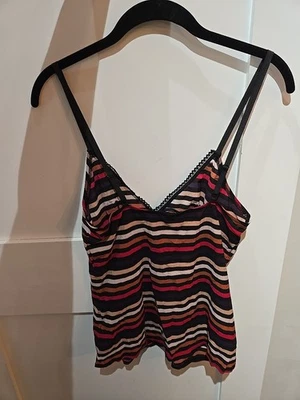 Sonia Rykiel For H&M Striped Tank Top Size M RARE - Image 1 of 4