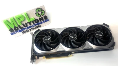 MSI GeForce RTX 4070 VENTUS 3X 12G OC HDMI 3 x DP Graphics Card - Image 1 of 3