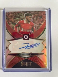 Harvey Elliott Auto 2024-25 Select EPL Liverpool FC Prizm Signature - Picture 1 of 1