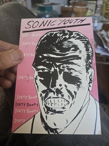Sonic Youth Dirty Boots Rare Raymond Pettibon Postcard 90 Punk Art Black Flag... - Picture 1 of 6
