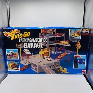 Hot Wheels Sto & Go Parking & Service Garage #65603 SEALED Vintage - Bild 1 von 6