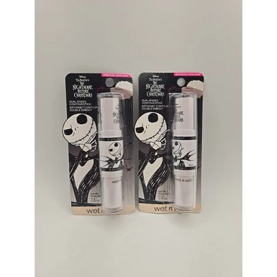 Lot of 2 Wet N Wild Nightmare Before Christmas Dual Ended Contour Stick Make Up - Image 1 of 3