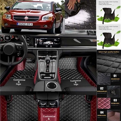 For Dodge Caliber Car Floor Mats Carpets Cargo Liners Custom All Weather Foto 1 de 4