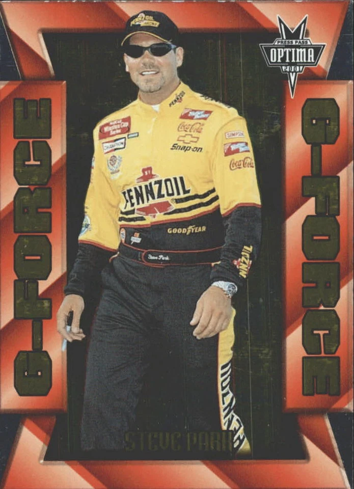 2001 Press Pass Optima G Force #GF17 Steve Park - RAC - Image 1 of 2