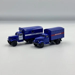 Colección de coches (2 piezas) ZIS-164 + ZIL-157 Police Van (Militsiya) 1/87 (H0) - Imagen 1 de 6