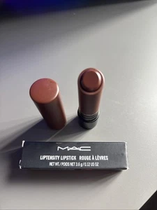 MAC Liptensity Lipstick in Double Fudge 3.6g Full Size boxed freepost - Picture 1 of 2