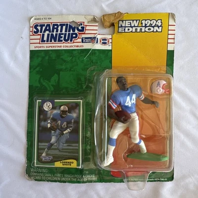 Lorenzo White Starting Lineup Football Figure 1994 Edition - Image 1 of 2