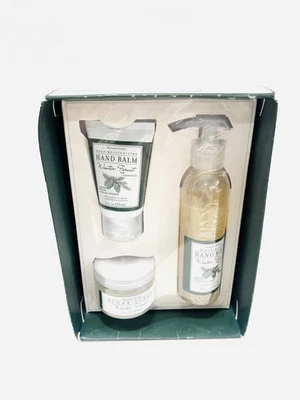 Williams Sonoma Winter Forest Guest Essentials Set Hand Soap, Lotion & Scrub - Image 1 of 3