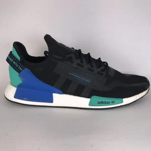Adidas Men Originals NMD R1 V2 Boost FY5922 Black Running Shoes Size 14 - Picture 1 of 12