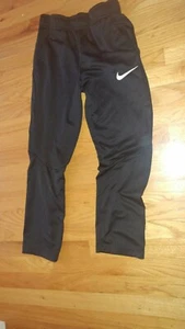 Boy's NIKE Sweat pants sz Large Black Dri Fit Pockets EXC - Picture 1 of 2