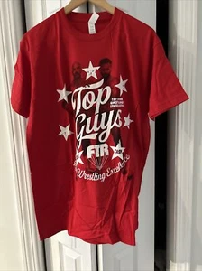AEW All Elite Crate FTR TOP GUYS Dax Cash T-Shirt New Large L - Picture 1 of 7