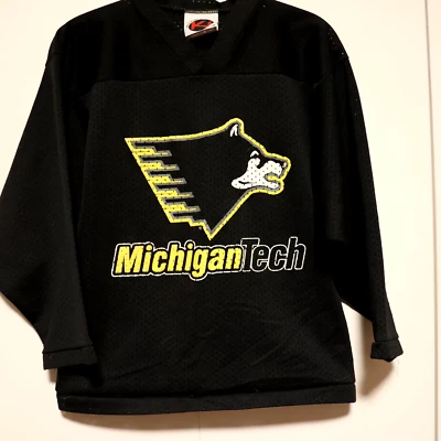 Vintage K1 Sportswear Wisconsin Badgers Hockey Jersey Youth Medium Black - Image 1 of 4