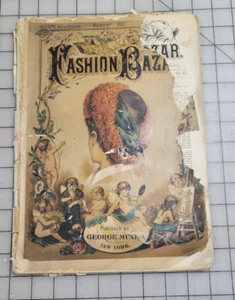 1880 New York Fashion Bazar July / Aug 5 Weeks Newspaper George Munro Victorian - Picture 1 of 12