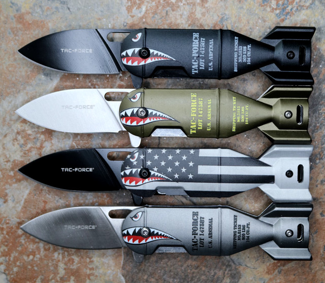 日本限定 未使用 TAC-FORCE Shark Bomb Knife - 通販