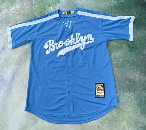 Majestic MLB Brooklyn Dodgers Sandy Koufax #32 Jersey Size L Cover