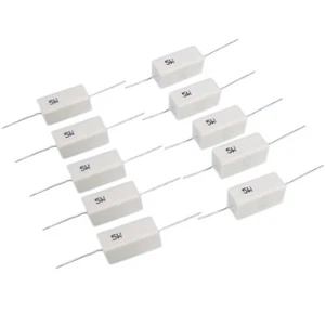 US Stock 10pcs 47K ohm 47KΩJ 5 watt Axial Ceramic Cement Power Resistor 5W - Picture 1 of 4
