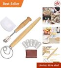 Premium Bread Lame and Danish Whisk Set - 5 Replaceable Blades - Dough Cutter