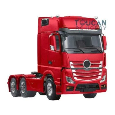 Painted TOUCANRC 1/14 RC DIY 6*4 Highline Cabin Tractor Truck Car KIT 35T Motor - Image 1 of 4