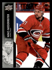 2021 Upper Deck Nino Niederreiter #284  Carolina Hurricanes