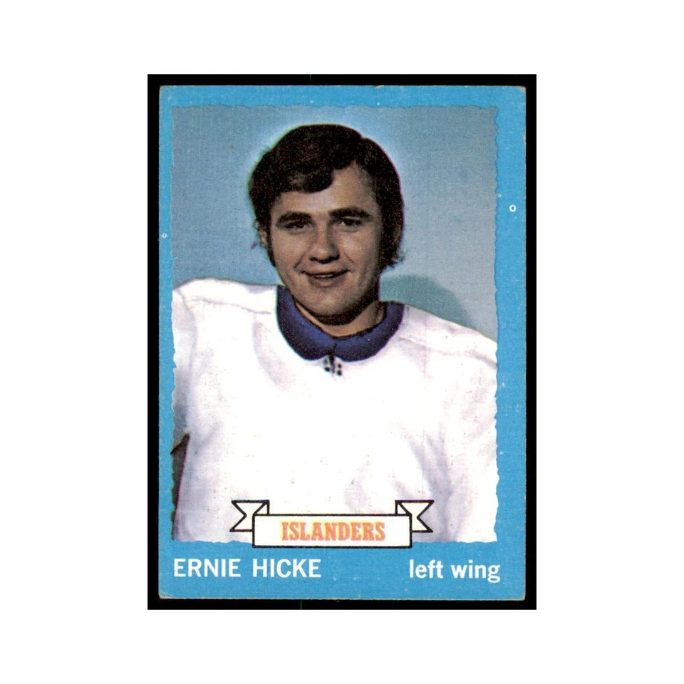 Ernie Hicke 1973 Topps #18 Hockey Cards Hockey Card EX - Image 1 of 3