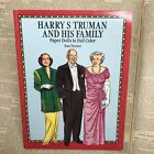 Paper Dolls Uncut Harry S Truman And His Family Tom Tierney Dover 1991
