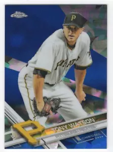 2017 Topps Chrom Saphir Edition Druckauflage 250 Tony Watson #256 Pittsburgh - Bild 1 von 2