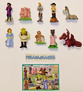 Komplettsatz Shrek der Dritte (ST271 - ST280) +10 Bpz Kinder Joy Deutschland - Bild 1 von 1