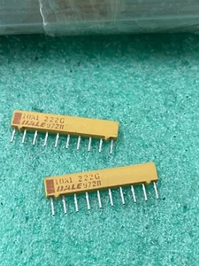 5x MSP10A1-222G 2.2K 2% 1.25W Thick Film Resistors Networks SIP10 - Picture 1 of 4