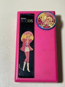 Radio FM vintage 1986 Barbie The Rockers AM testata e funzionante senza cuffie - Foto 1 di 10