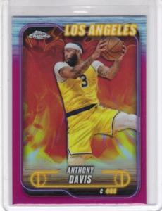 2024-25 Topps Chrome - Anthony Davis #86 Pink Refractor - Picture 1 of 2