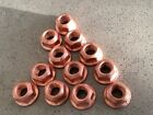  M8 Copper Flashed Exhaust Manifold Flanged Whizz Nuts VW - Audi Mercedes Skoda 