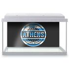 Fish Tank Background 90X45cm   Greece Athens Greek Flag Travel 6104