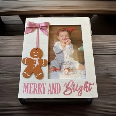Marco de madera de Navidad para recuerdos 4*6 Foto 1 de 4