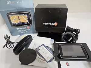 TomTom GO 740 Live 4.3 Widescreen Portable GPS Navigator With Original Box + Etc - Picture 1 of 5