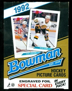 1992-93 BOWMAN + FOIL NHL HOCKEY CARD 221 TO 442 SEE LIST - Picture 1 of 221
