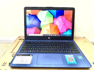 HP Stream Windows10 & Office365 12in Laptop, Intel Celeron N4000, 4GB RAM, 32GB - Image 1 of 4