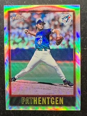 1997 Topps Chrome Refractor Pat Hentgen #111 - Image 1 of 2