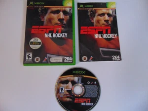 Microsoft Xbox ESPN NHL Hockey CIB Video Game Tested And Working - Imagen 1 de 1