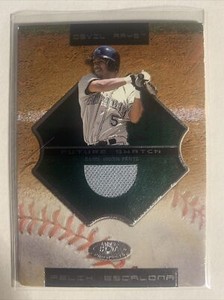 2002 Fleer MLB Hot Prospects Felix Escalona Game Worn Pants Jersey /1000