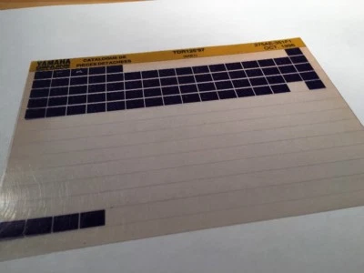 Yamaha TDR125 1997 5AE1 Tdr 125 Micro Enchufe Piezas List Catálogo Microficha - Imagen 1 de 2