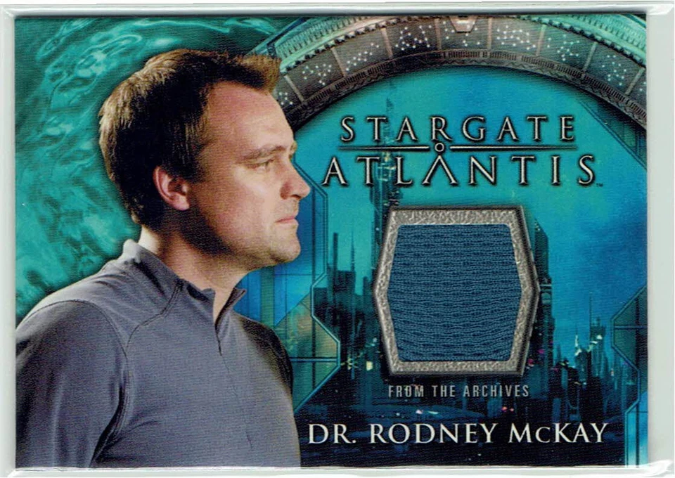 Stargate Atlantis Season 2 Costume Prop Relic Card Dr. Rodney McKay - Image 1 of 1