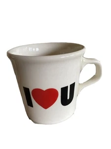 Vintage Taylor International "I ❤️ U" Tasse - Bild 1 von 5