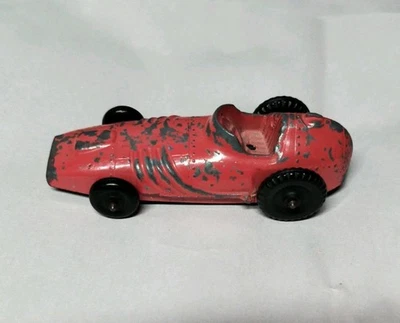 Vintage Red Diecast HUBLEY Race Car #765  - Image 1 of 4