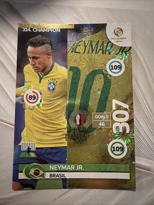 Neymar Jr #314 冠军 Panini Adrenalyn XL Copa America 2016 Centenario - 罕见 — 第 1/2 张图片