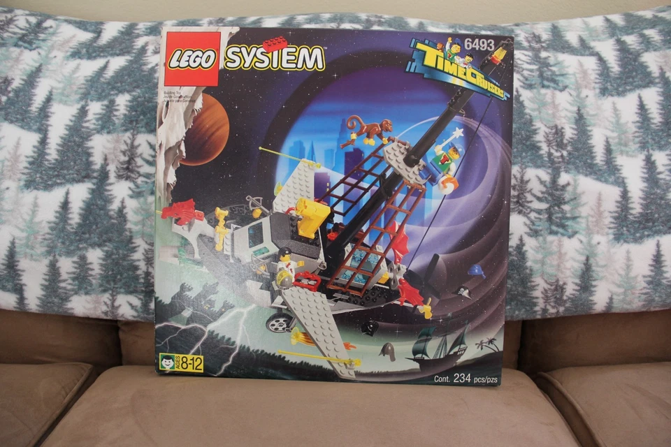 Vtg Lego System 6493 Timecruisers Flying Time Vessel New Sealed 1996 Rare Set - Image 1 of 4