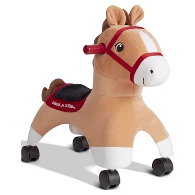 Radio Flyer Botas Ride-On Pony - Peluche Caballo Rodante para Niños Pequeños y Niños Foto 1 de 4
