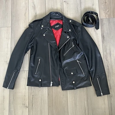 Straight To Hell Commando Leather Jacket Size 44 Long - Image 1 of 4