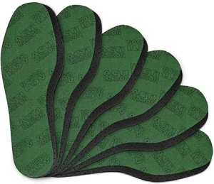 Active Carbon 6 Pair Pack Shoe Insoles Set for Men and Women | Comfortable... - Picture 1 of 6