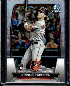 2023 Bowman Chrome Gunnar Henderson RC /499 Refractor #10 Orioles 111/499 - Bild 1 von 2
